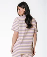 Colourful Rebel T-shirt Beach Crew Striped