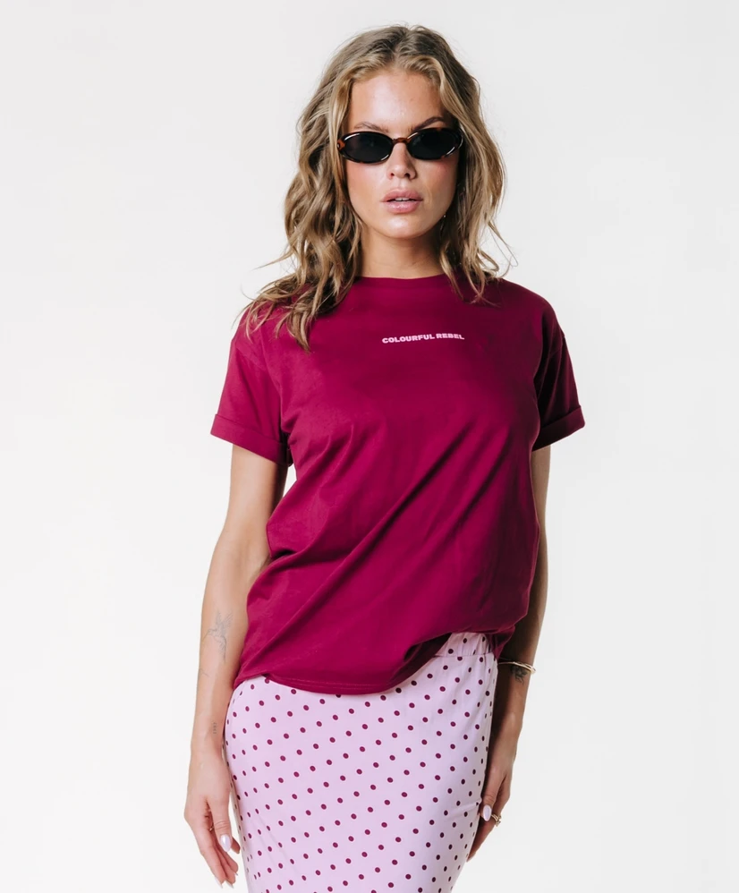 Colourful Rebel T-shirt Boxy Logo