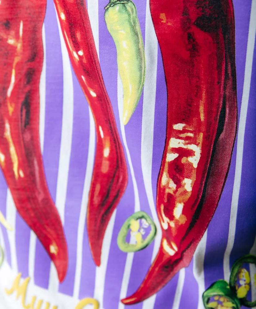 Colourful Rebel T-shirt Peppers Loose Fit