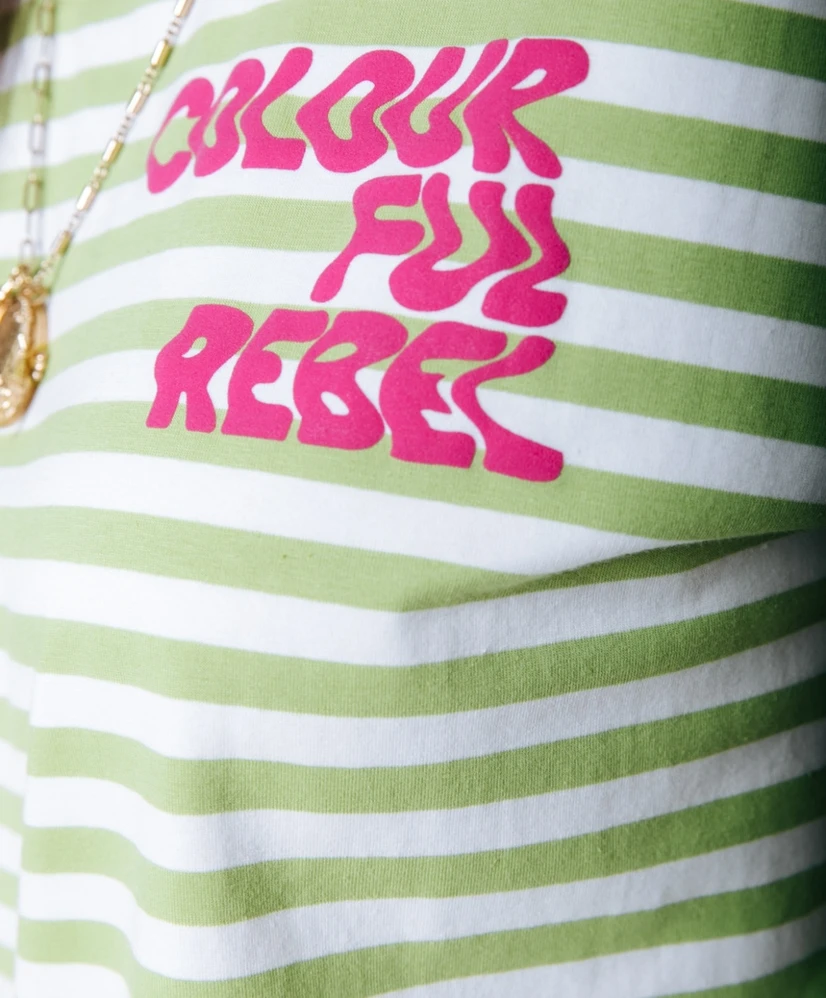 Colourful Rebel T-shirt Puff Logo