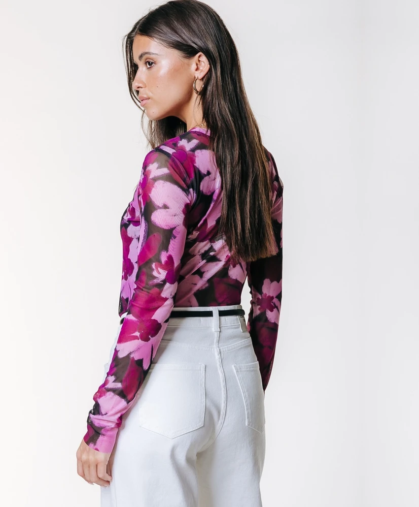 Colourful Rebel Top Ninsy Mesh