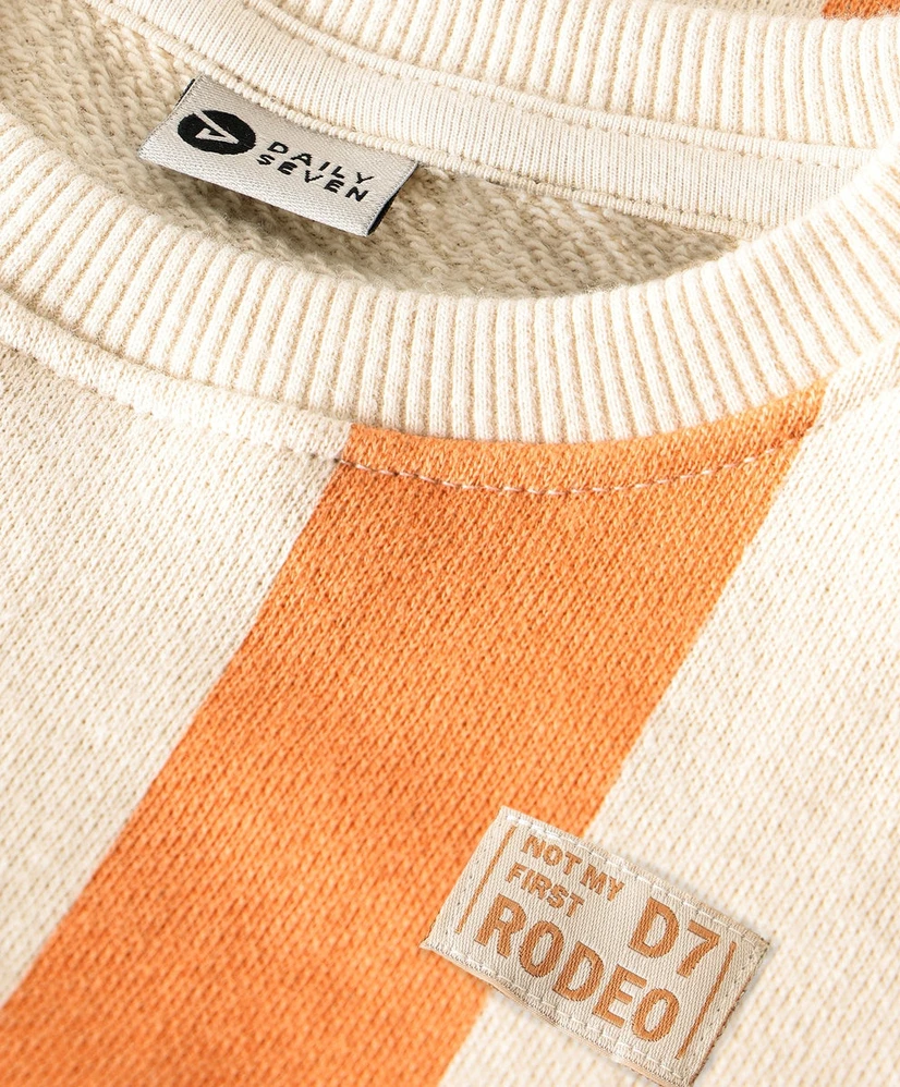 Daily7 T-shirt Big Stripe