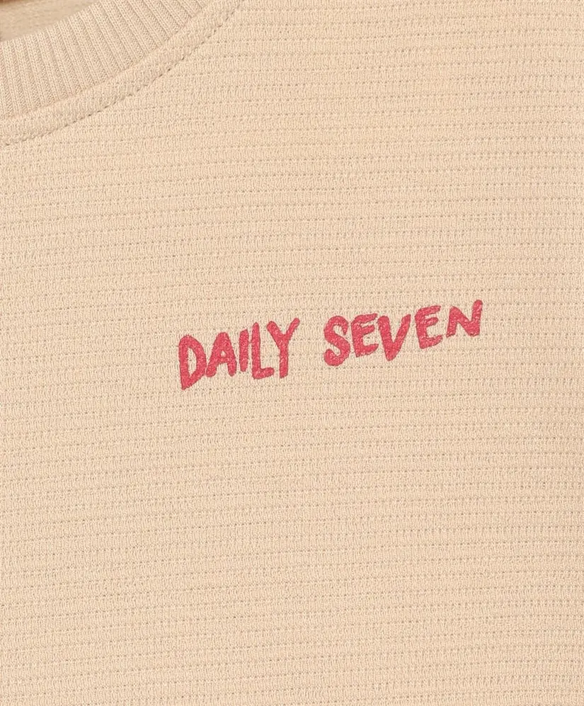 Daily7 T-shirt Olive