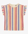 Daily7 T-shirt Terry Striped