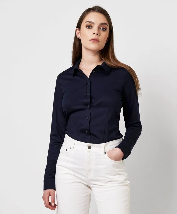 DESOTO Blouse Effen