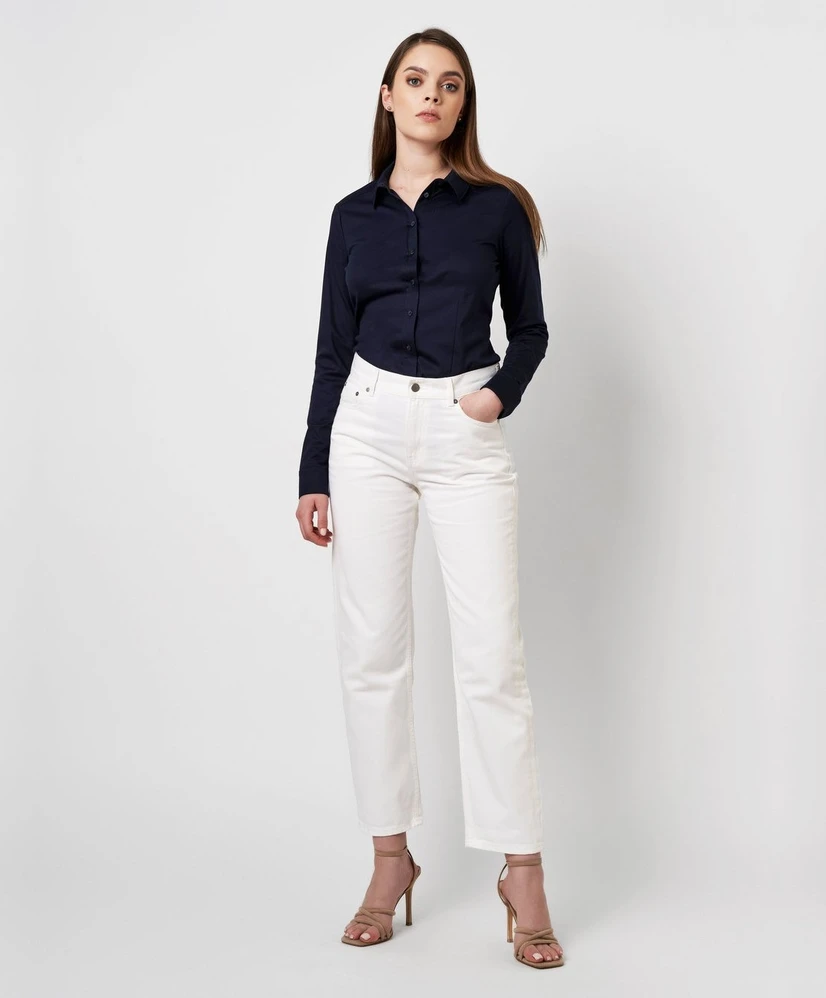 DESOTO Blouse Effen