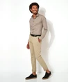 DESOTO Overhemd Effen Slim Fit