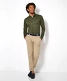 DESOTO Overhemd Effen Slim Fit