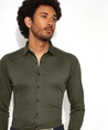 DESOTO Overhemd Effen Slim Fit