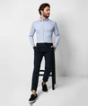 DESOTO Overhemd Effen Slim Fit