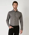DESOTO Overhemd Effen Slim Fit