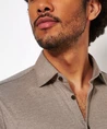 DESOTO Overhemd Effen Slim Fit