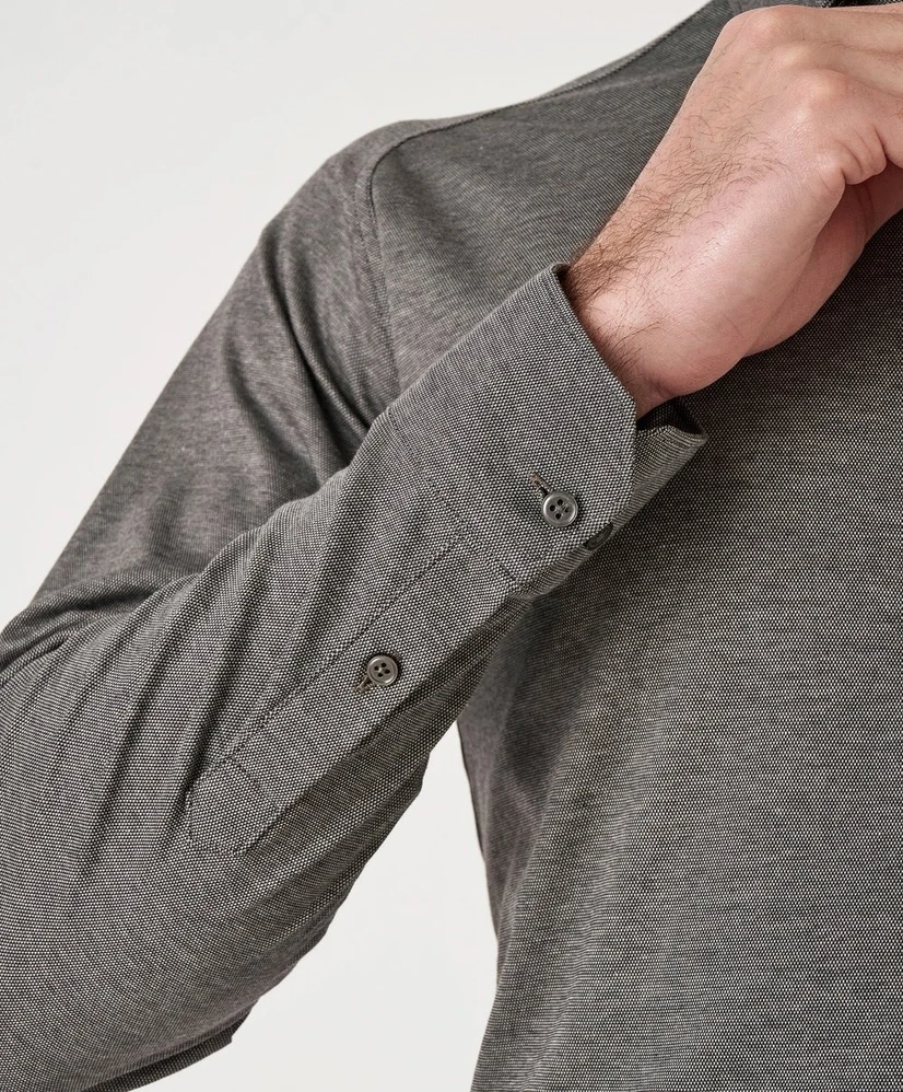 DESOTO Overhemd Effen Slim Fit