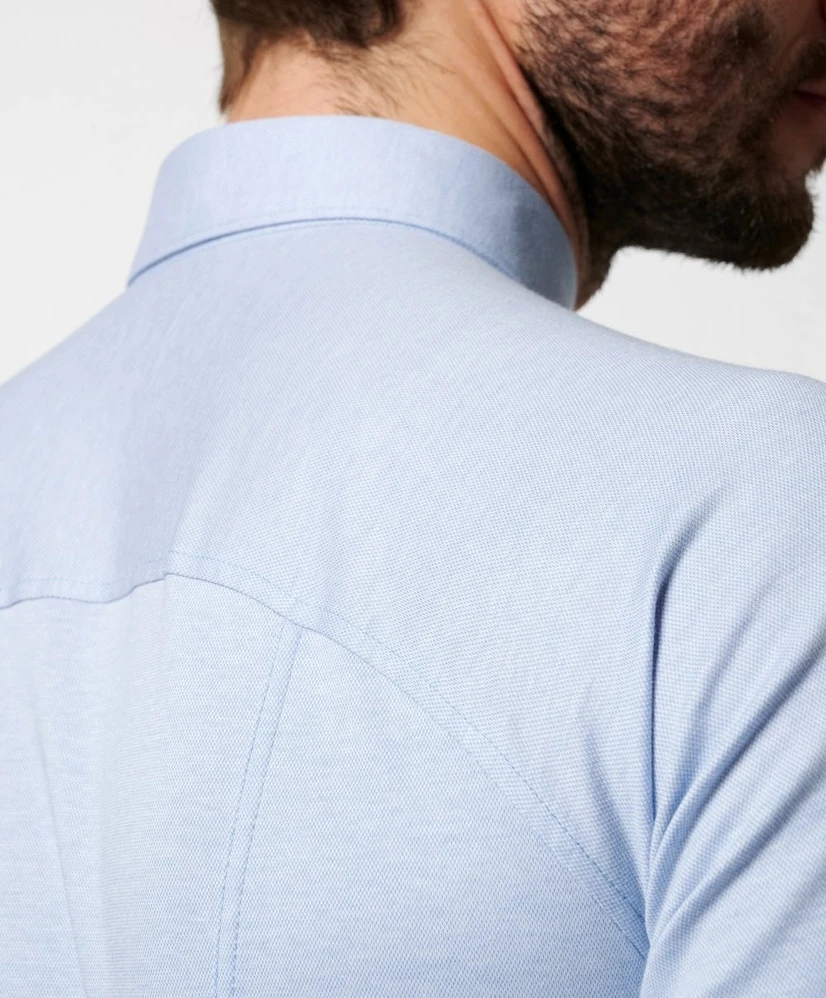 DESOTO Overhemd Effen Slim Fit
