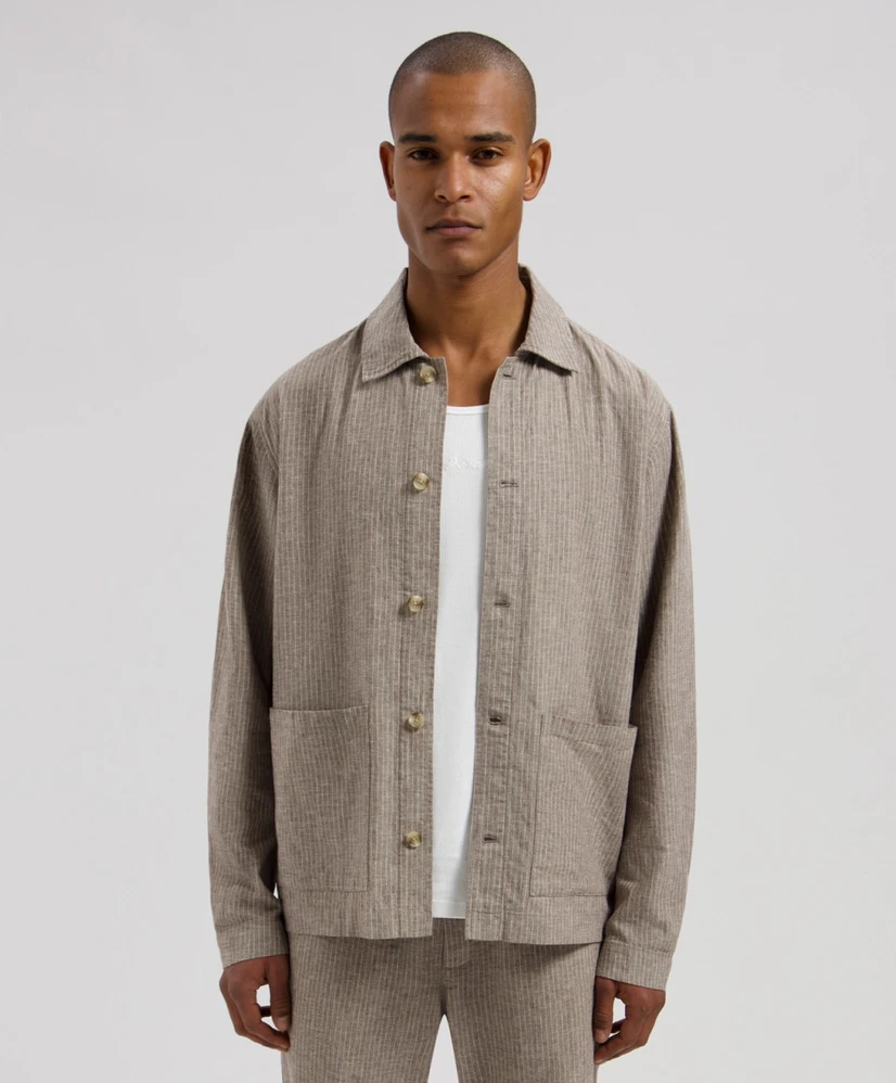 Dstrezzed Overshirt Nix Pinstripe