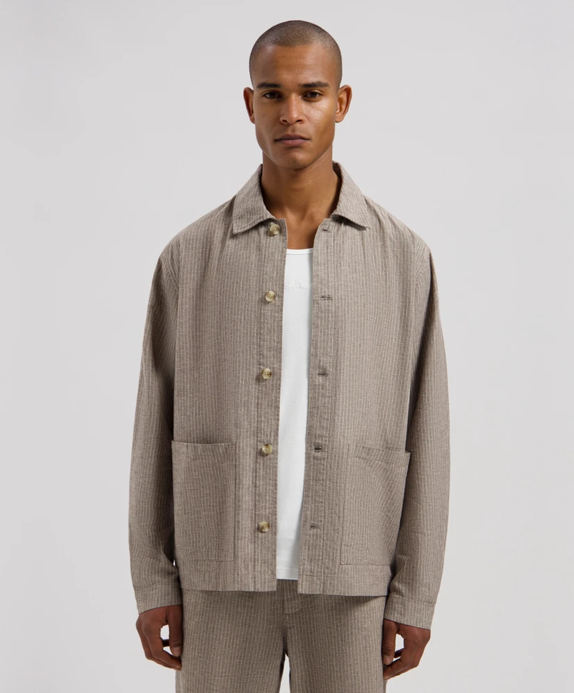 Dstrezzed Overshirt Nix Pinstripe