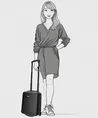 Enrico Benetti Koffer Handbagage Edmonton