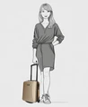 Enrico Benetti Koffer Handbagage Edmonton