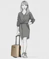 Enrico Benetti Koffer Handbagage Edmonton