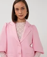 EsQualo Blazer Cropped Puff