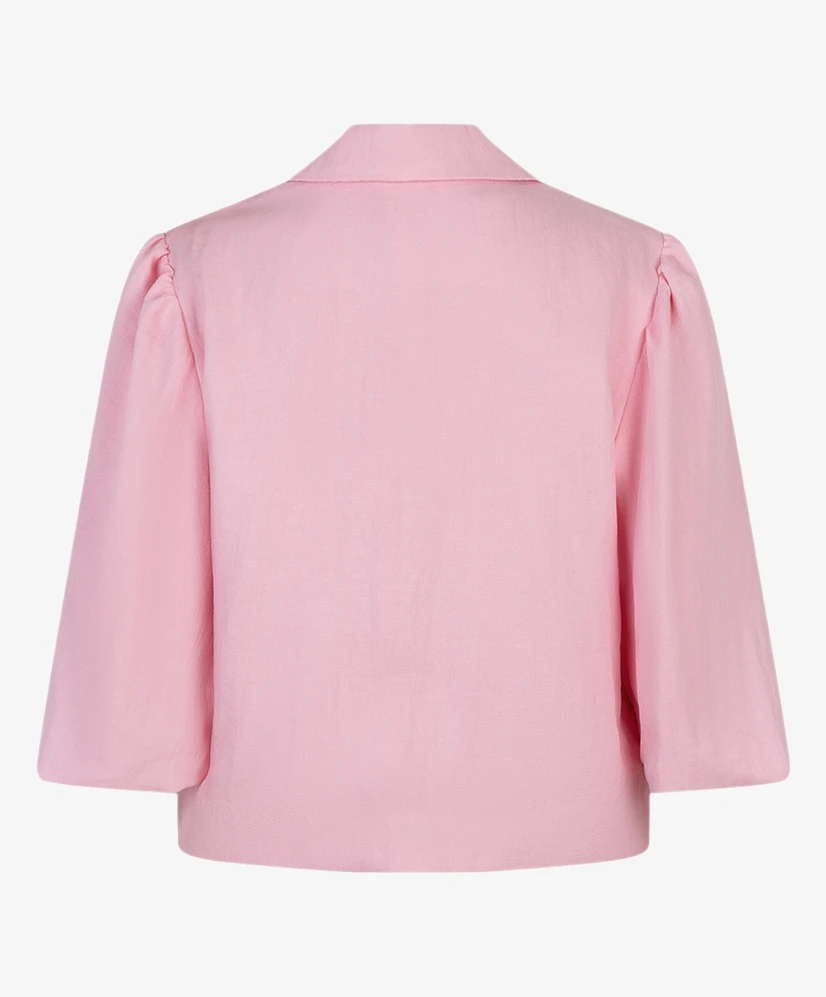 EsQualo Blazer Cropped Puff