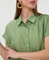 EsQualo Blouse Batwing