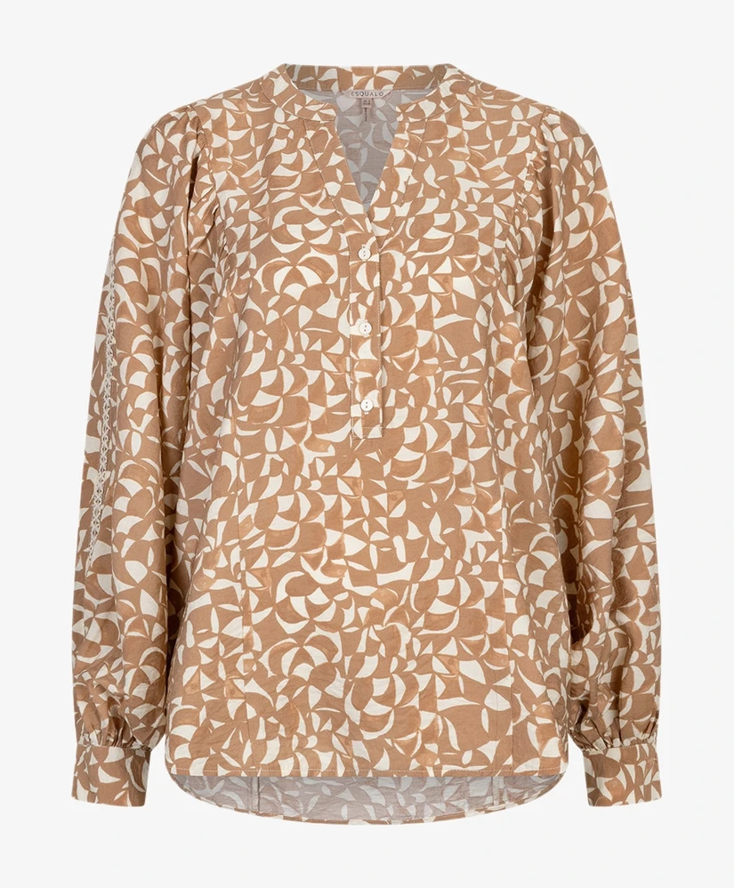 EsQualo Blouse Graphic