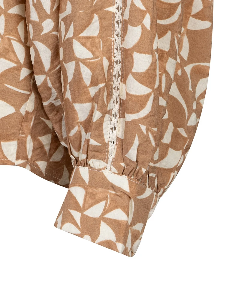 EsQualo Blouse Graphic
