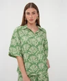 EsQualo Blouse Tropical