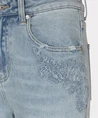 EsQualo Jeans Wide Leg Embroidery
