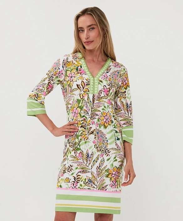 EsQualo Midi Jurk Jungle