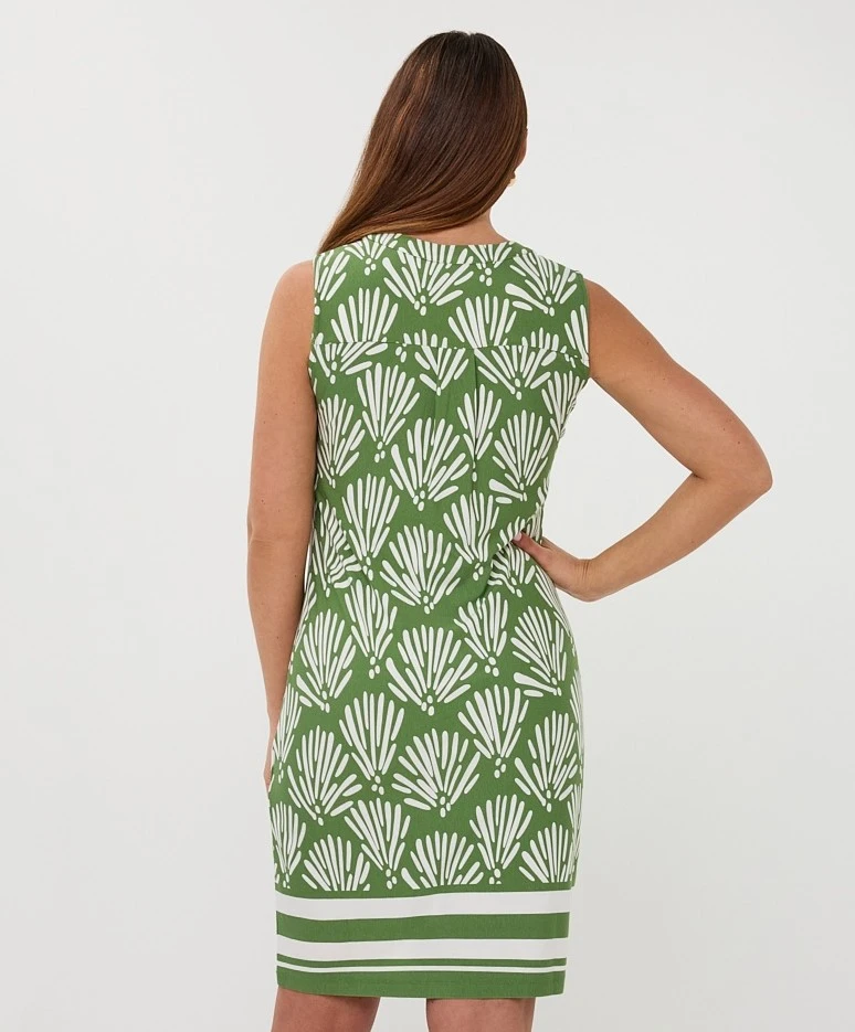EsQualo Midi Jurk Tropical