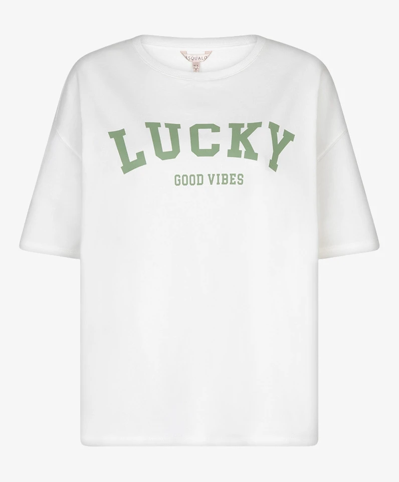 EsQualo T-shirt French Terry