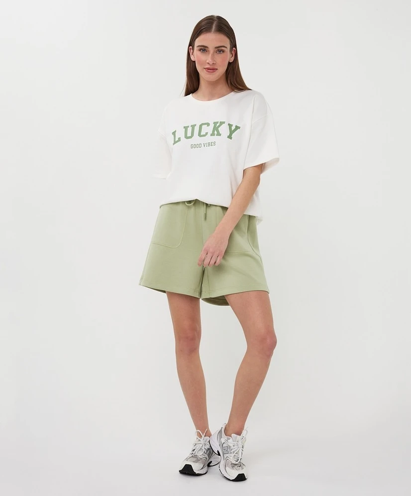 EsQualo T-shirt French Terry