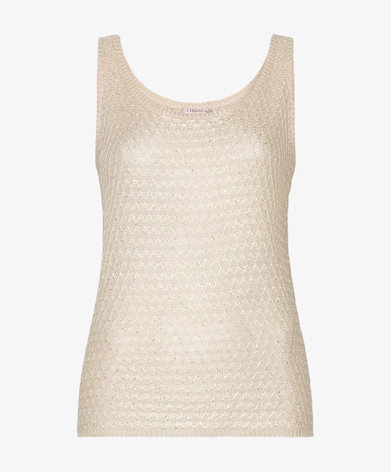 EsQualo Tanktop Sequins