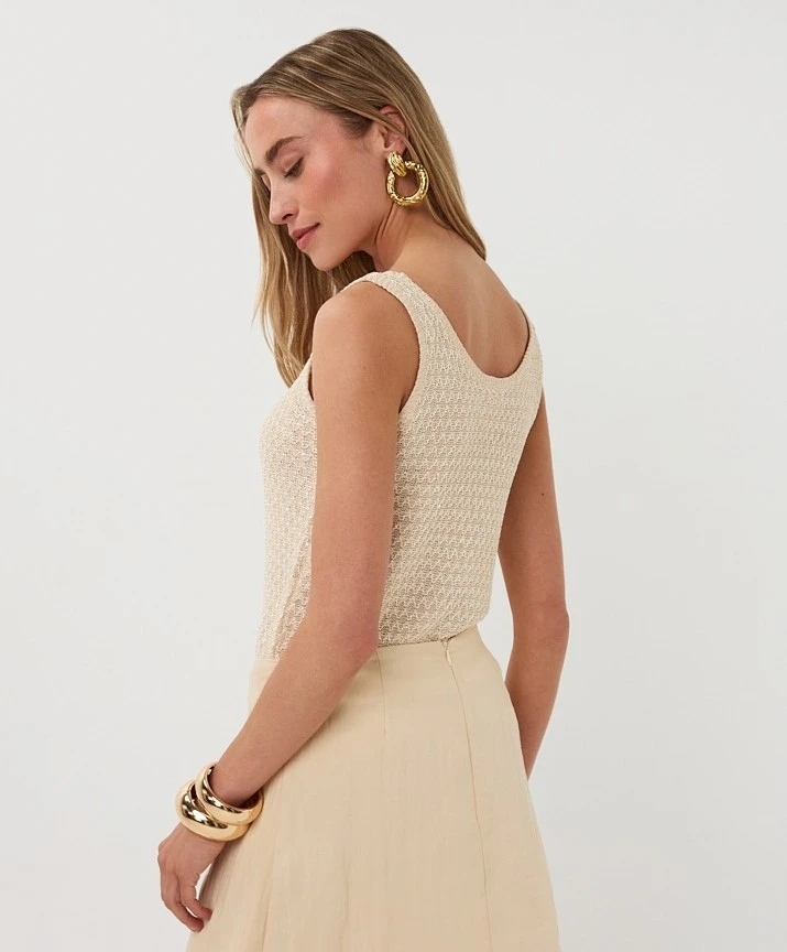 EsQualo Tanktop Sequins