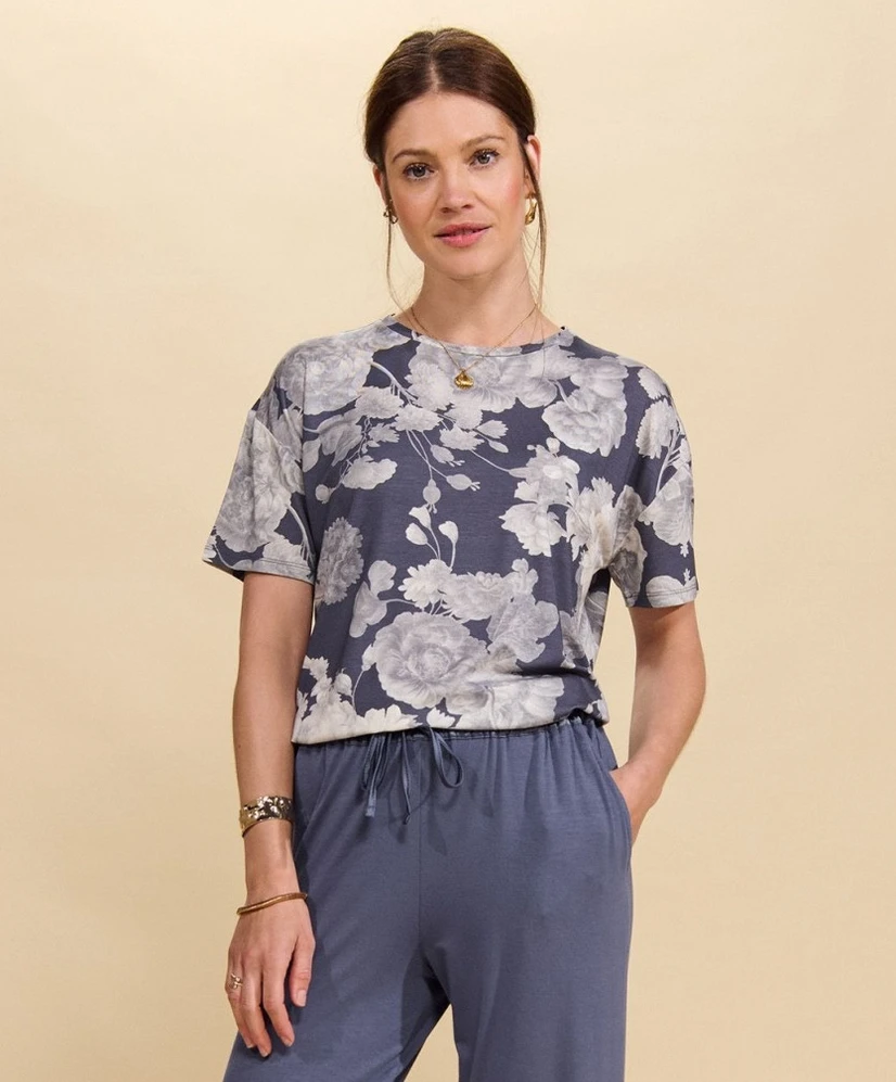 ESSENZA Pyjamashirt Denna Eunice