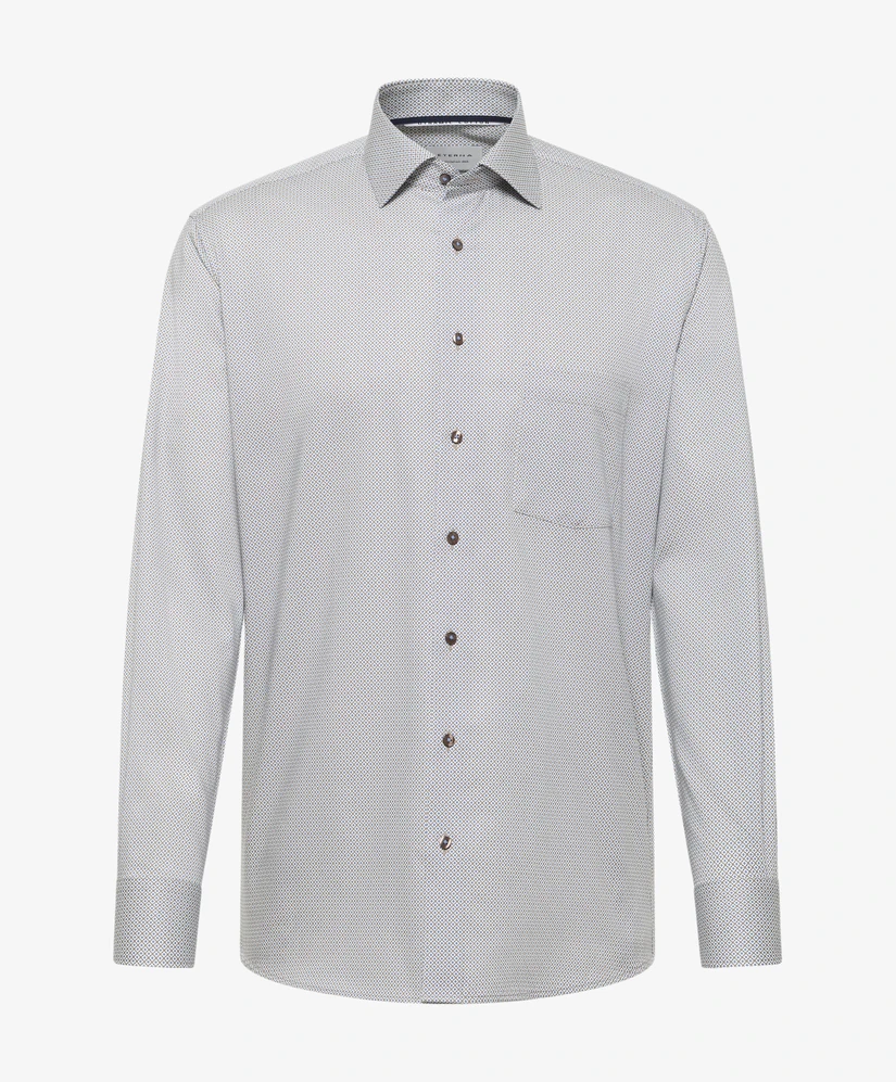 Eterna Overhemd Allover Print Modern Fit