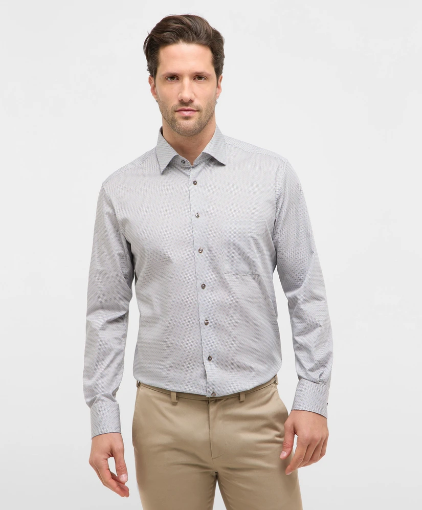 Eterna Overhemd Allover Print Modern Fit