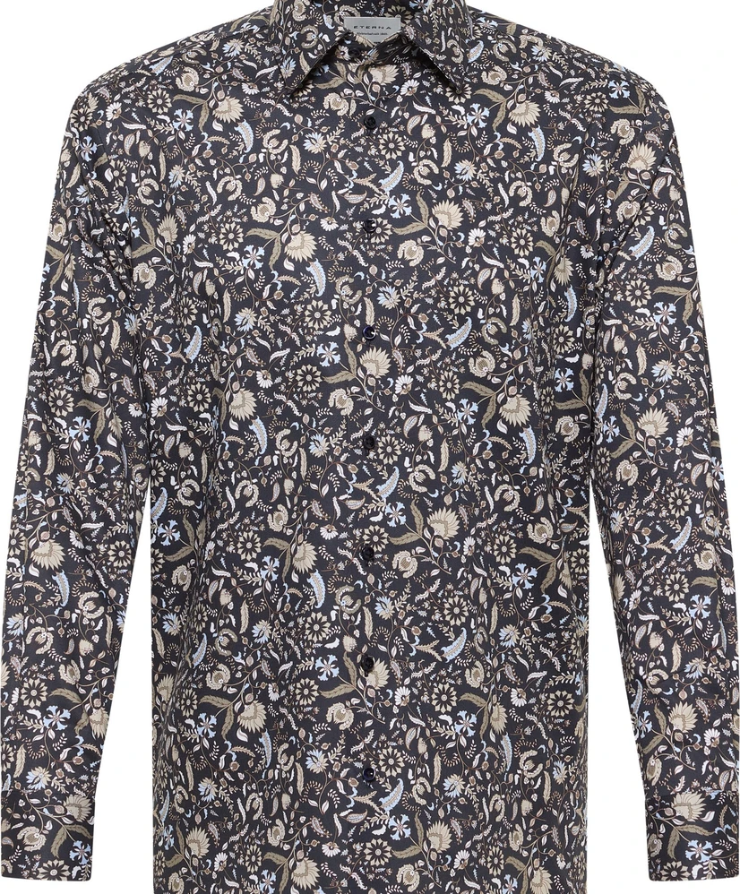 Eterna Overhemd Bloemenprint Modern Fit