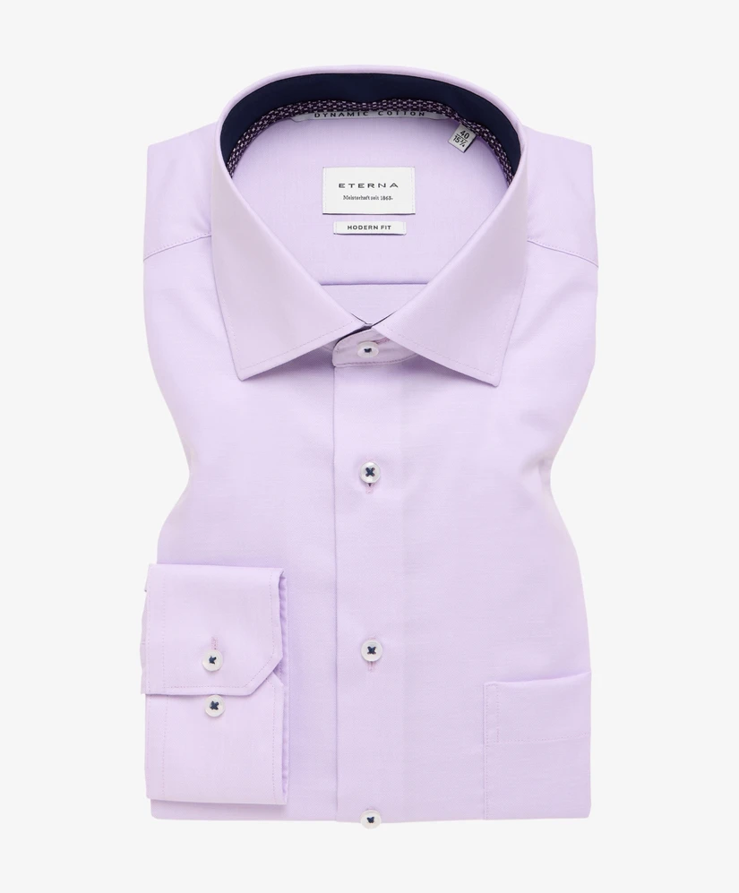 Eterna Overhemd Effen Modern Fit