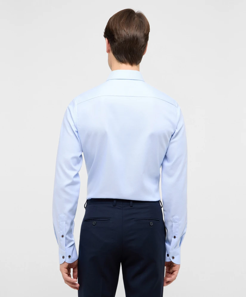 Eterna Overhemd Effen Slim Fit