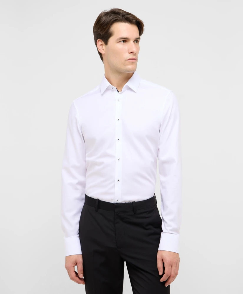 Eterna Overhemd Effen Slim Fit