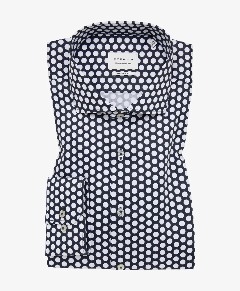 Eterna Overhemd Gestipt Modern Fit