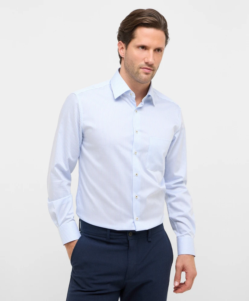 Eterna Overhemd Gestreept Modern Fit
