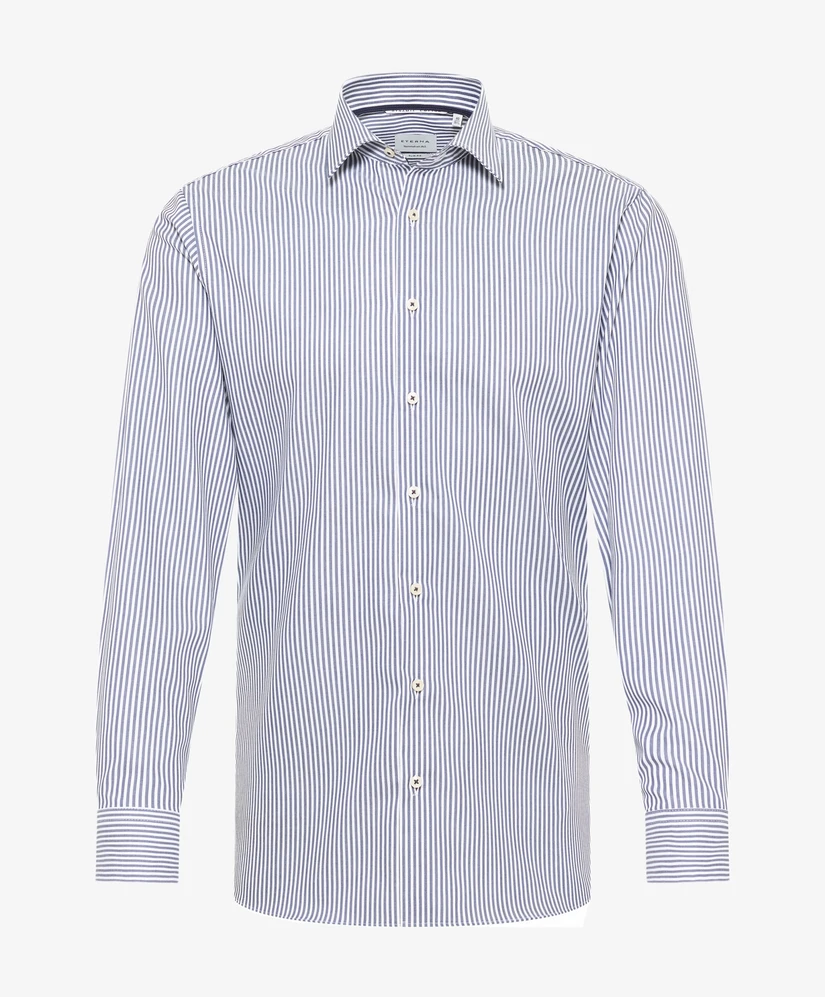 Eterna Overhemd Gestreept Slim Fit