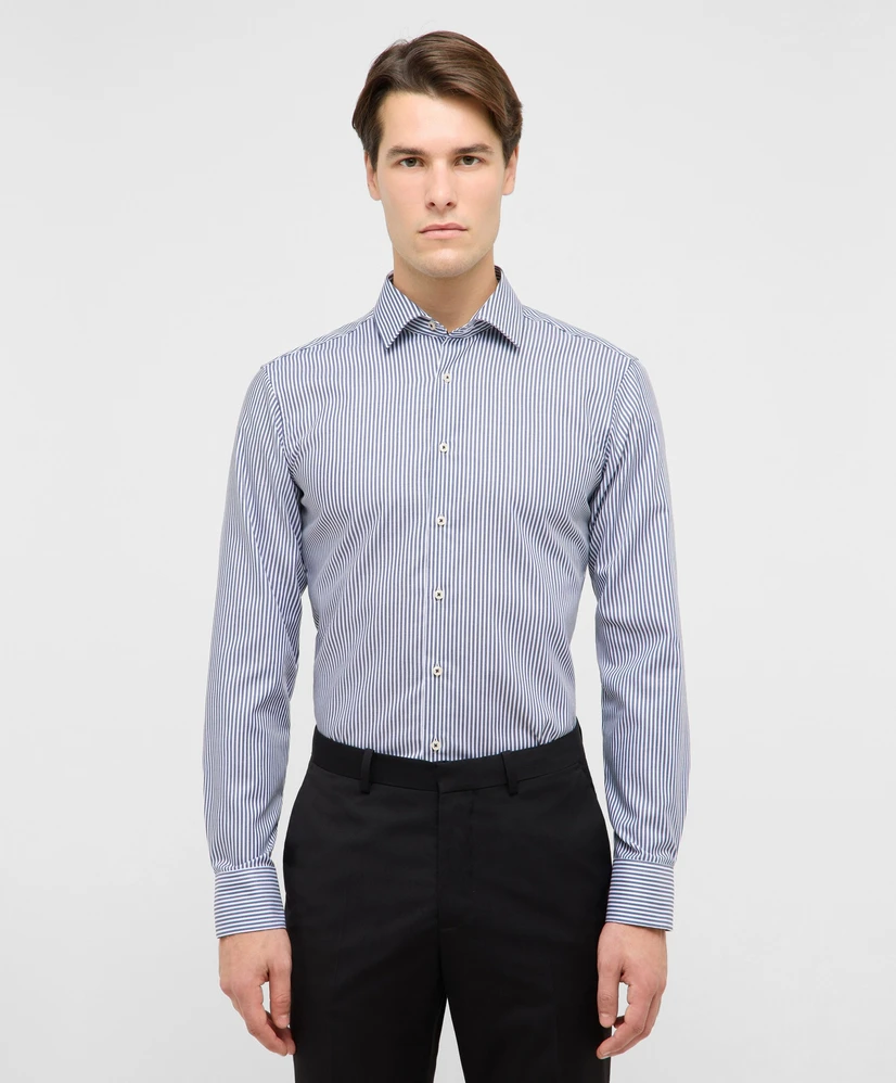 Eterna Overhemd Gestreept Slim Fit
