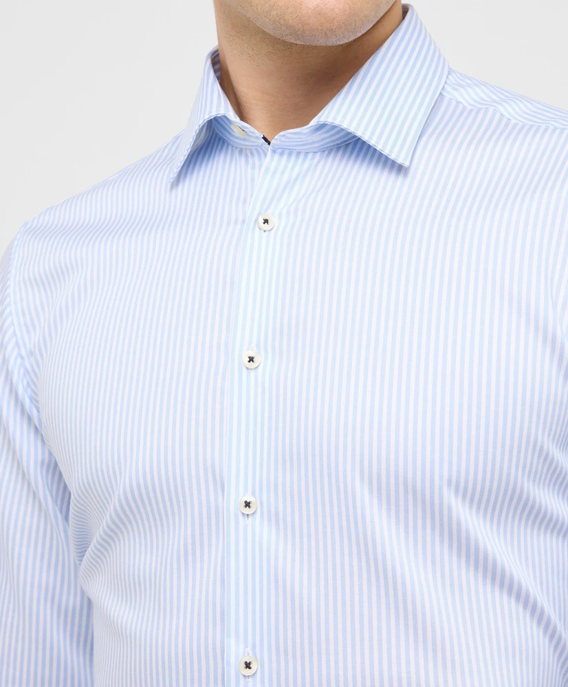 Eterna Overhemd Gestreept Slim Fit