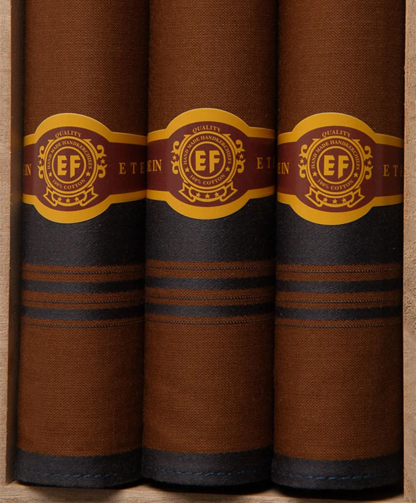 ETEX Zakdoeken Sigarendoosje 3-Pack