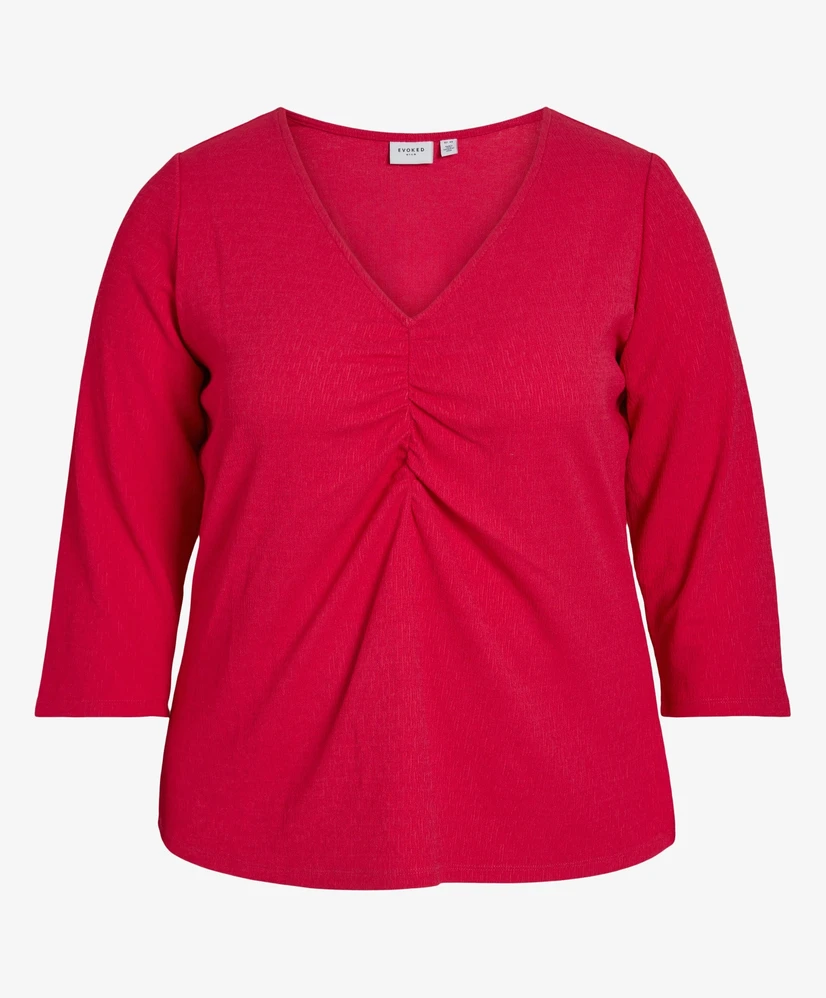 EVOKED VILA Top Mikan V-hals